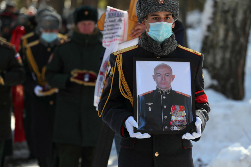 В Зеленодольском районе Татарстана простились с полковником Софроновым