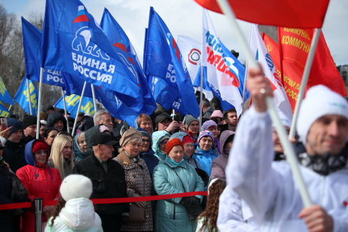 8-я годовщина образования ДНР: Митинг-концерт в поддержку ВС РФ и жителей Донбасса