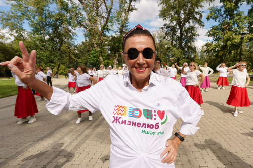 В парке им. Горького отметили «Праздник казанского жизнелюба»