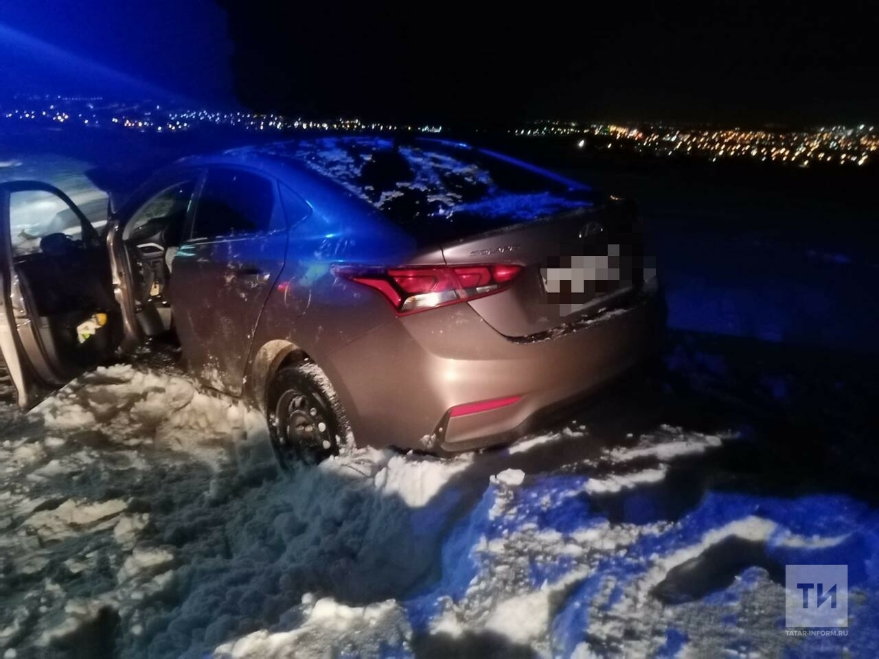 В ДТП на объездной дороге под Альметьевском погиб ребенок, семь взрослых пострадали