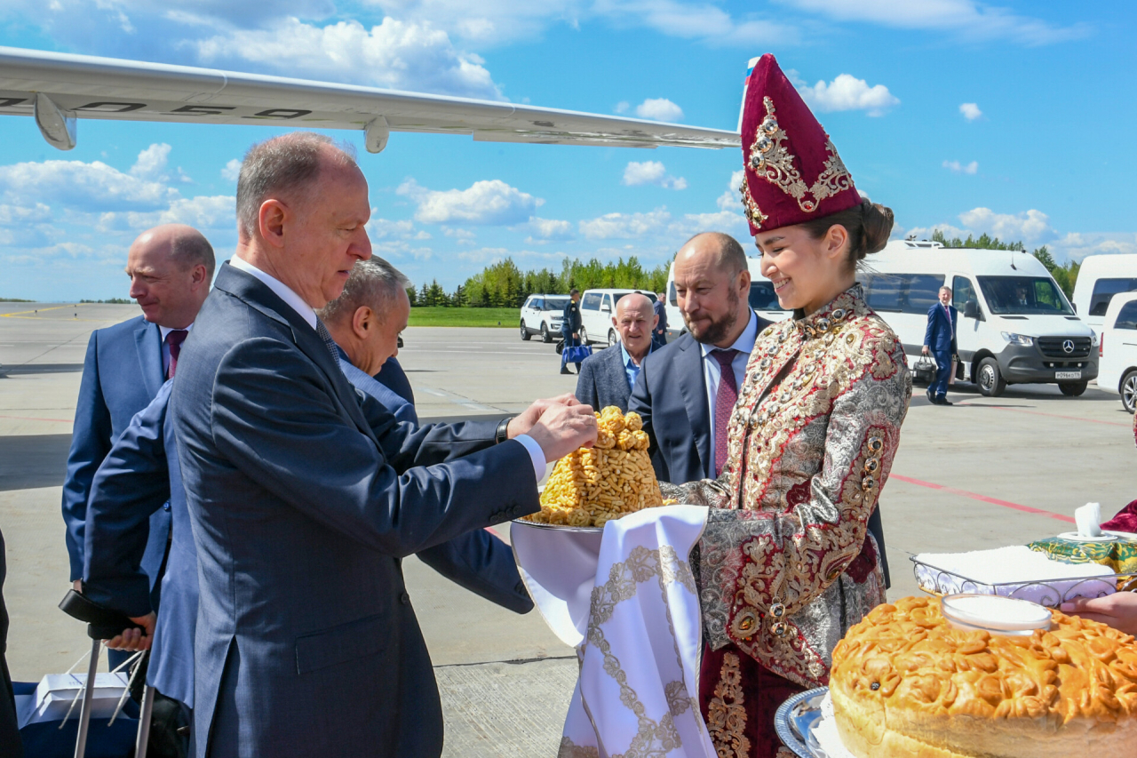 Николай Патрушев прибыл в Казань с рабочим визитом