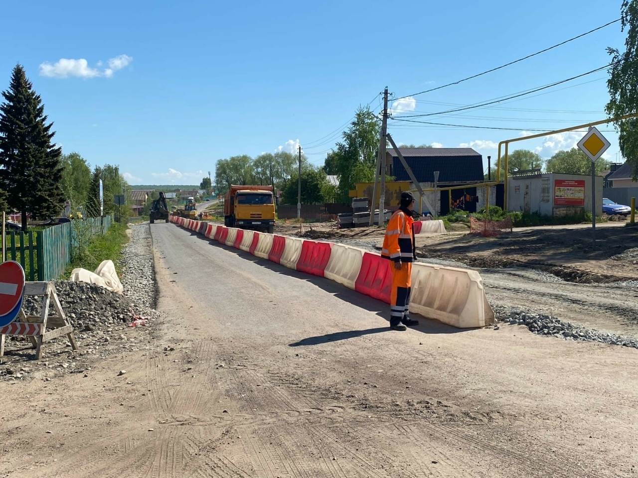 Реконструкция центральной дороги в Богородском завершится в 2023 году