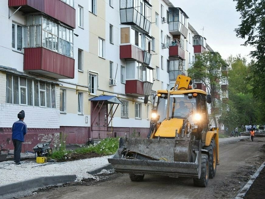 Дорожные работы завершены в 28 дворах Нижнекамского района Татарстана