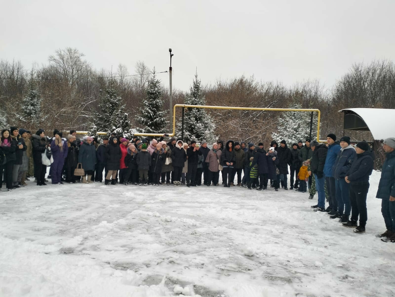 Еще одна партия контрактников отправилась на СВО из Нижнекамска