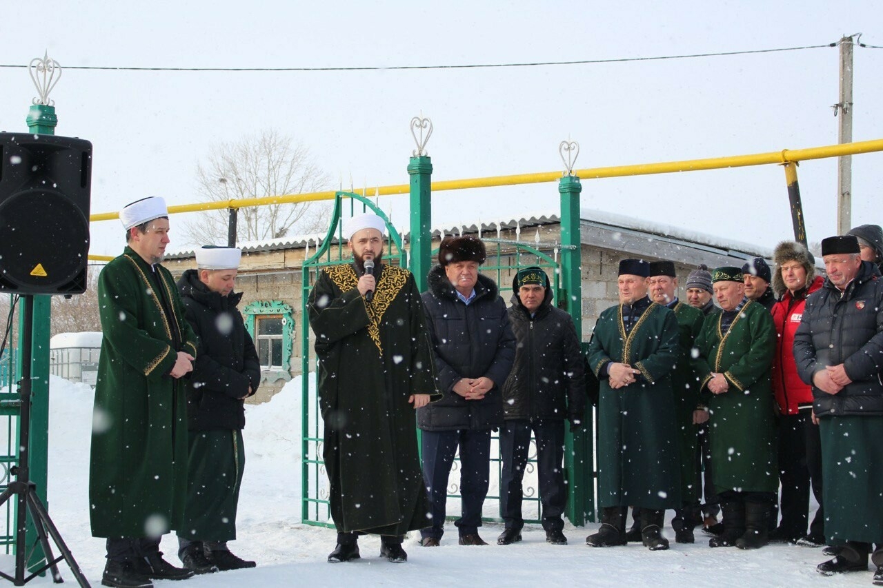 Построенная более века назад мечеть открылась после реставрации в Новошешминском районе