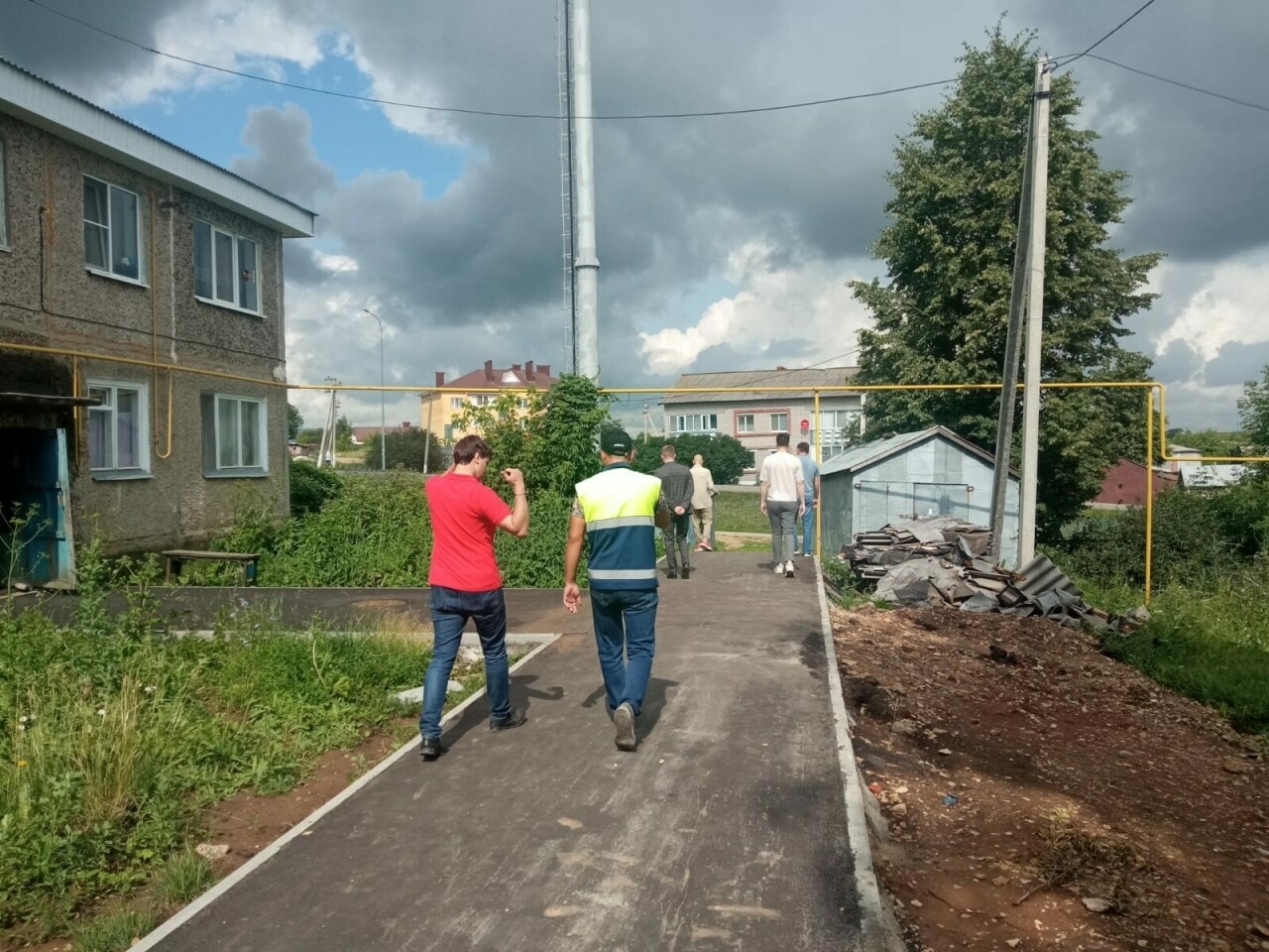 В Пестречинском районе вместе с дворами обновят близлежащие многоквартирные дома