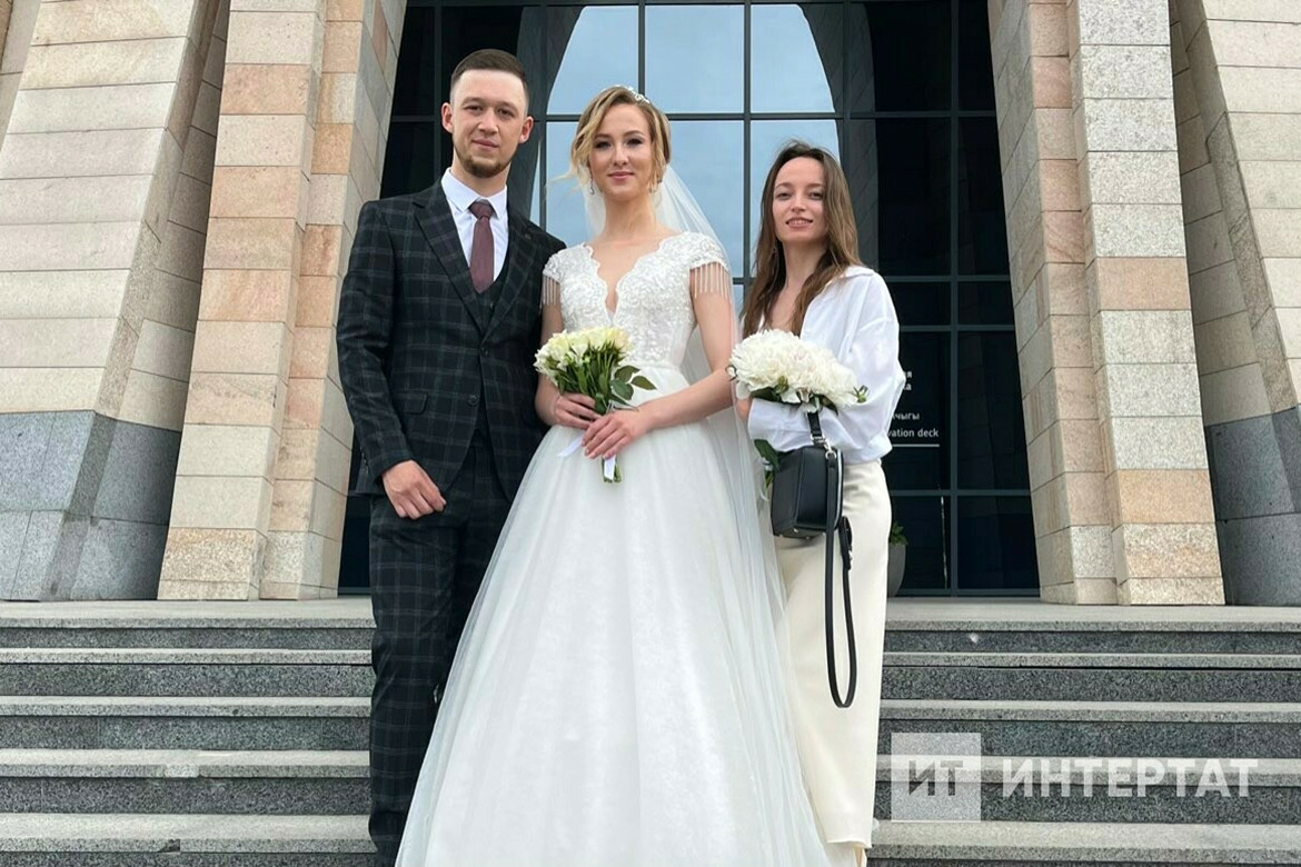 «За три дня организовали свадьбу»: в Татарстане участник СВО женился во время отпуска