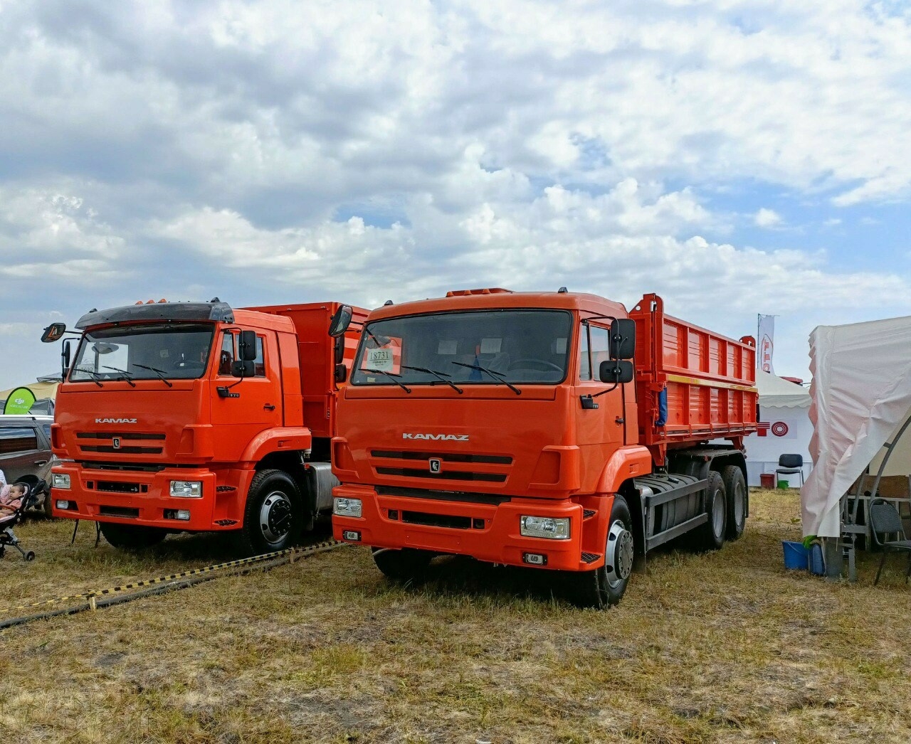 В Казахстане на «Дне поля» представили автотехнику из Татарстана