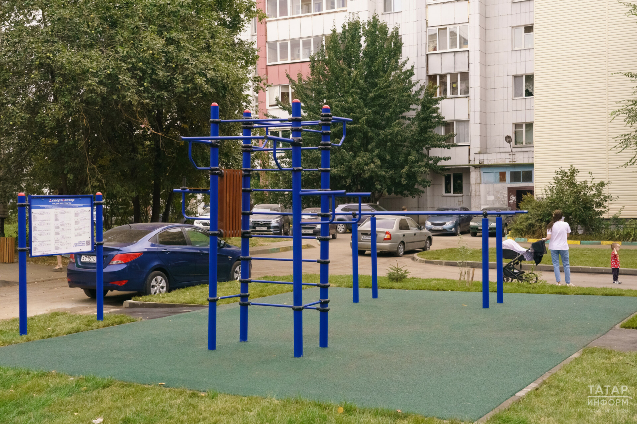 Программа «Наш двор» в Казани выполнена на 76%, обновлены территории 169 домов