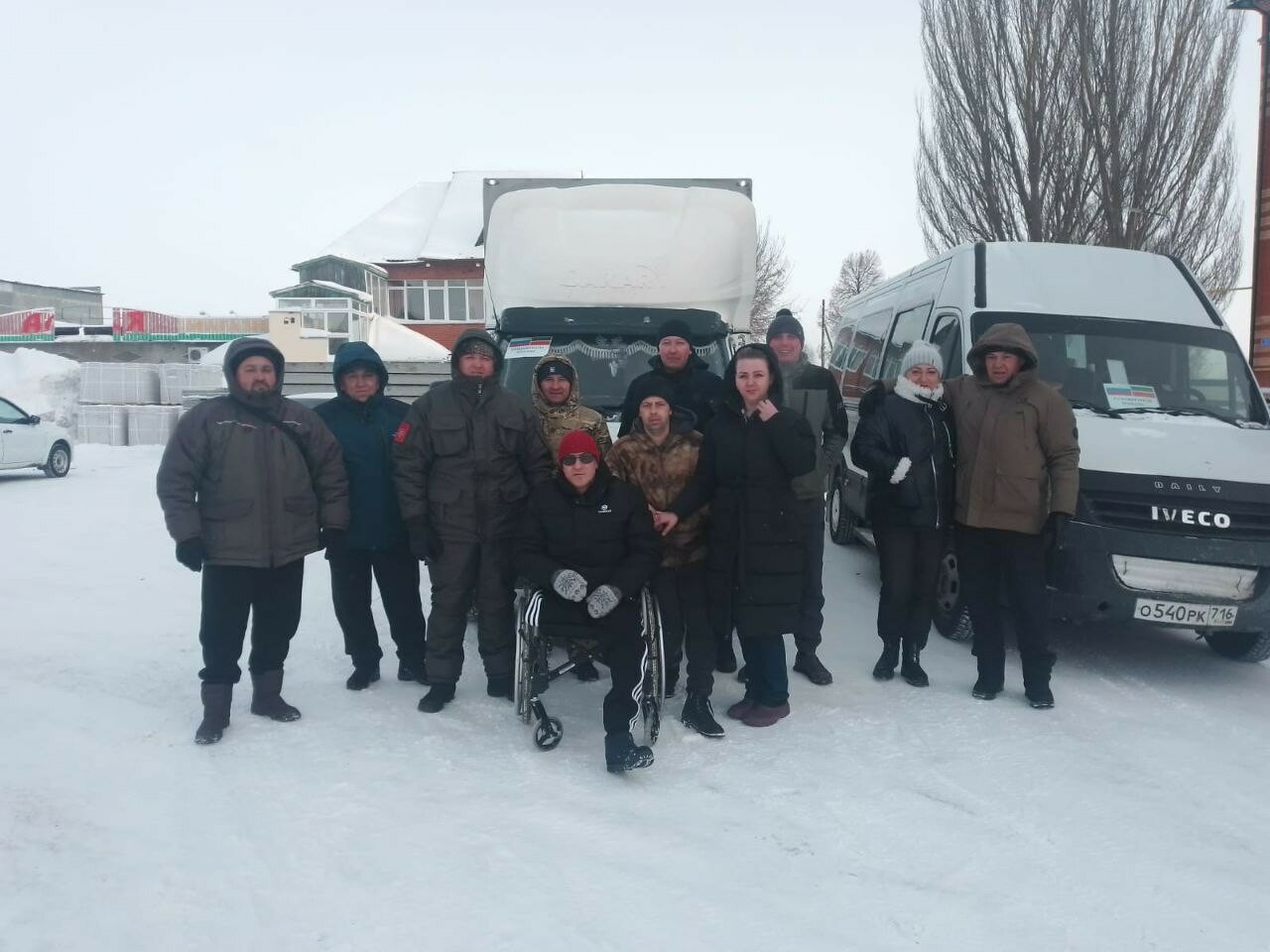 Волонтеры Буинска доставили гуманитарный груз в госпитали и военнослужащим СВО