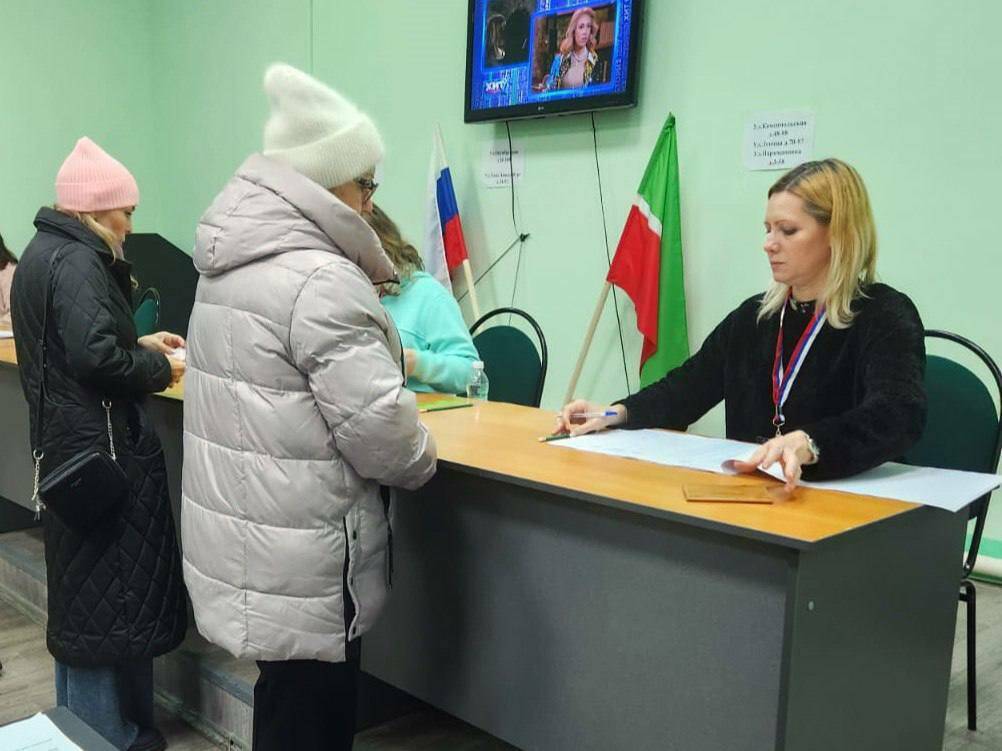 В Чистопольском районе продолжается голосование на выборах депутата Госсовета РТ