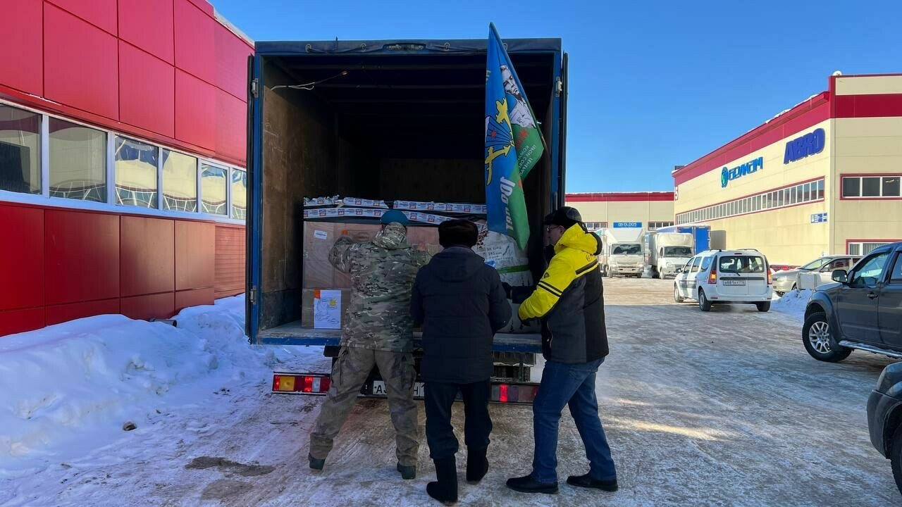 Воины-афганцы из Челнов отвезут бойцам СВО шиномонтажный комплекс