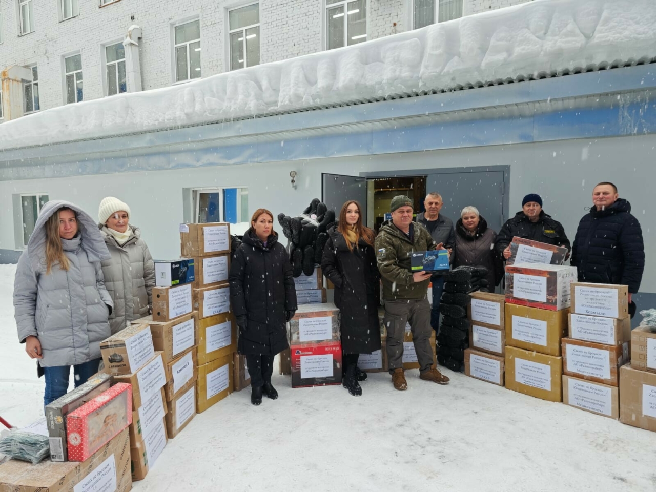 Мамадышским военным на передовую направят тепловизоры и печи