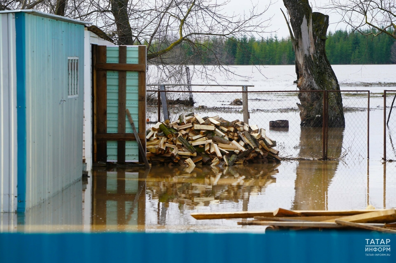 В Татарстане освободились от воды 88 приусадебных участков