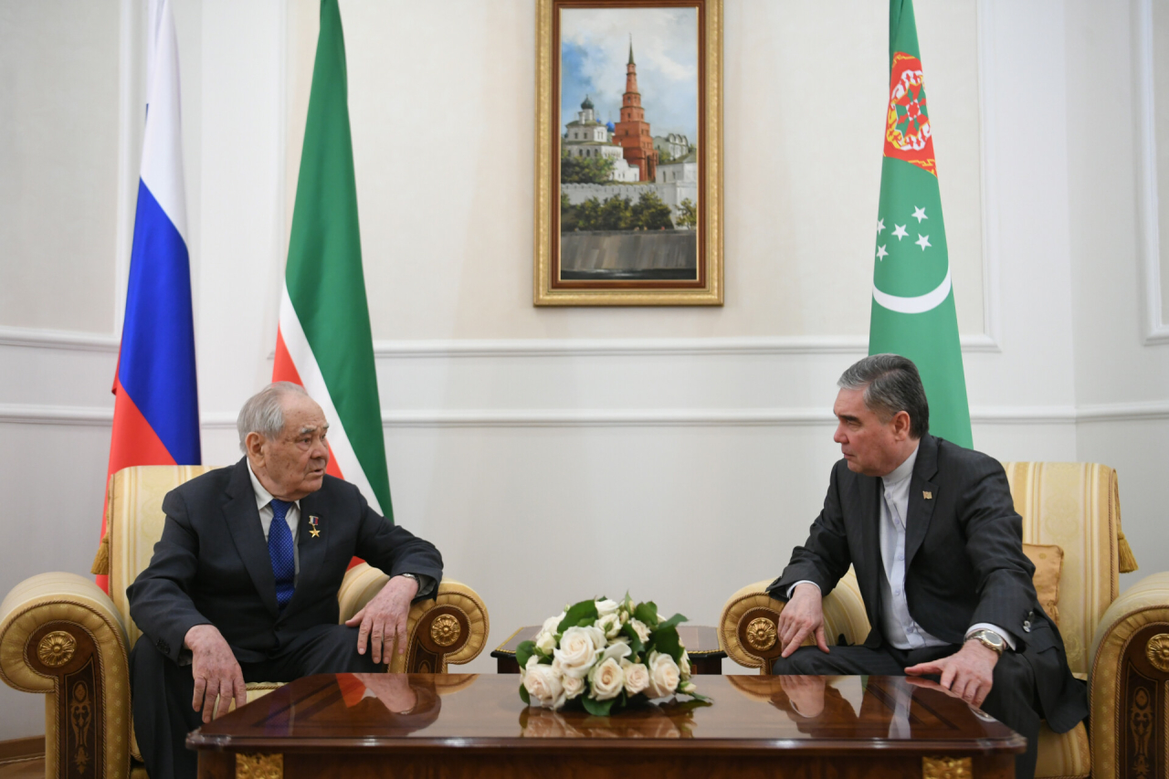 Шаймиев и Бердымухамедов обсудили работу ГСВ «Россия — Исламский мир»