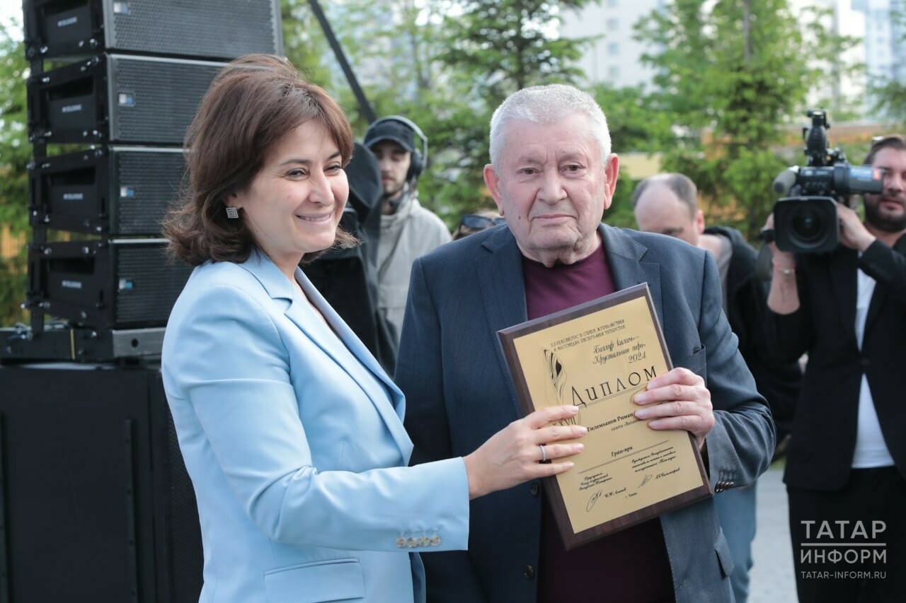 Победителем конкурса «Хрустальное перо 2024» стал журналист газеты «Ватаным Татарстан»