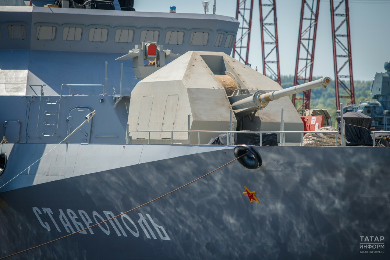 Ударная сила на Балтике: в Татарстане построили новый корабль, вооруженный «Калибрами»