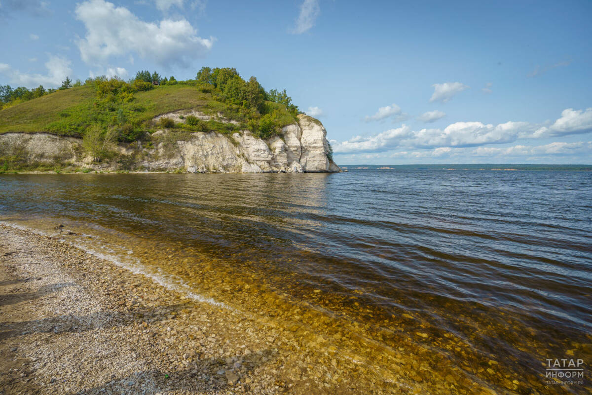 Минэкологии Татарстана рассказало об уровне воды на Волге в конце лета