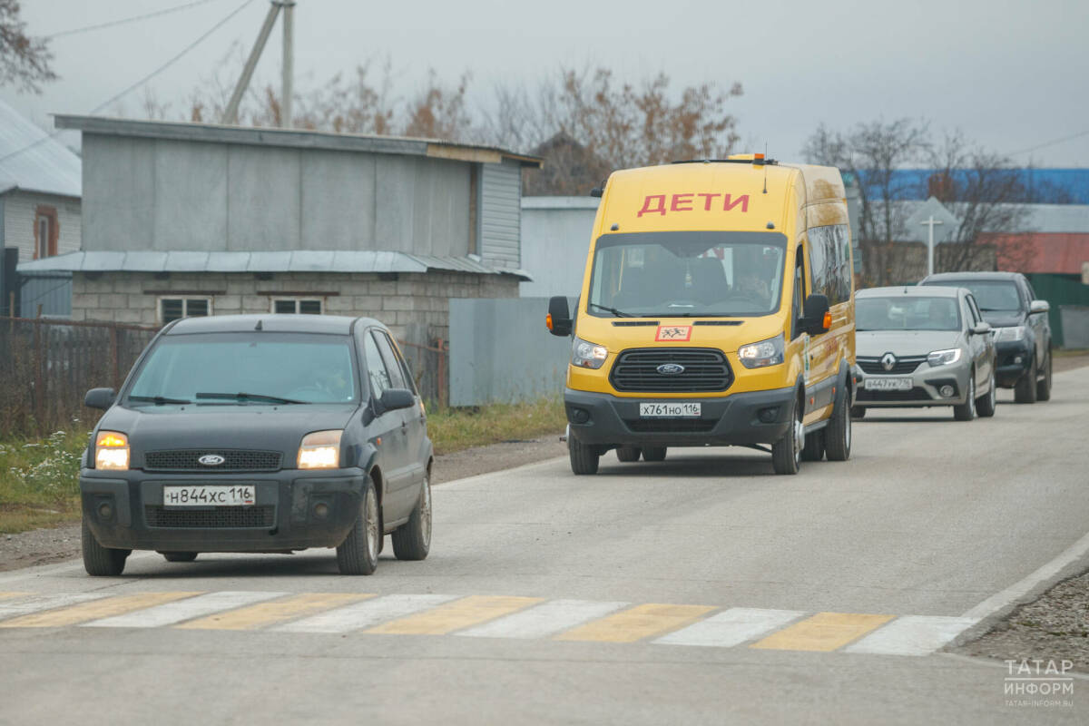 Для подвоза детей к школам в Татарстане подготовили 837 автобусов