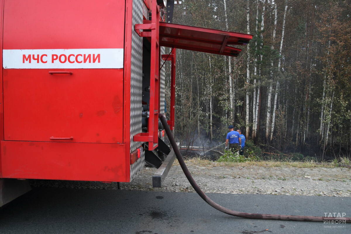 В Татарстане продлили предупреждение из-за высокого риска пожаров в лесах