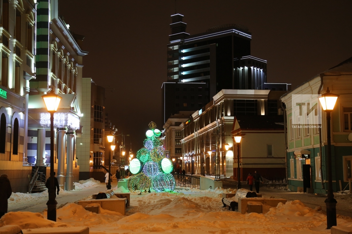 Фотоэкскурсия по новогодней Казани