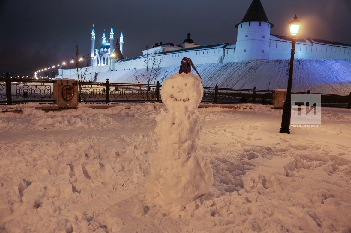 Фотоэкскурсия по новогодней Казани