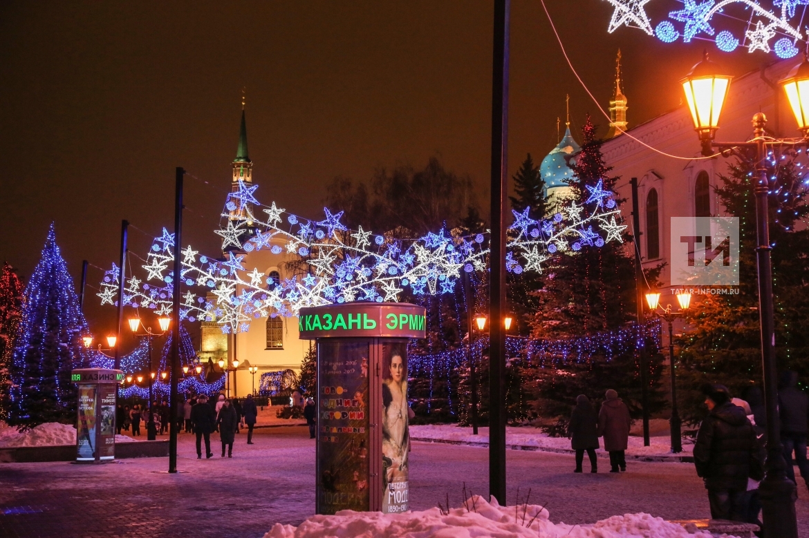 Фотоэкскурсия по новогодней Казани