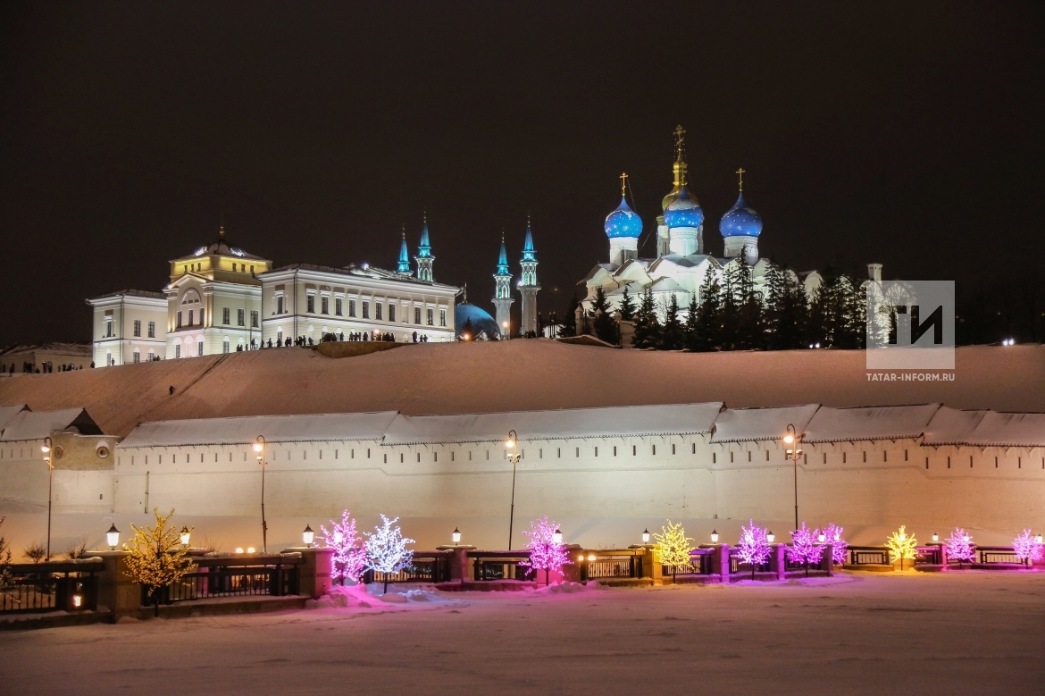 Фотоэкскурсия по новогодней Казани